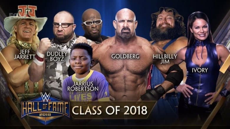 Кадр із фільму «WWE Hall of Fame 2018»