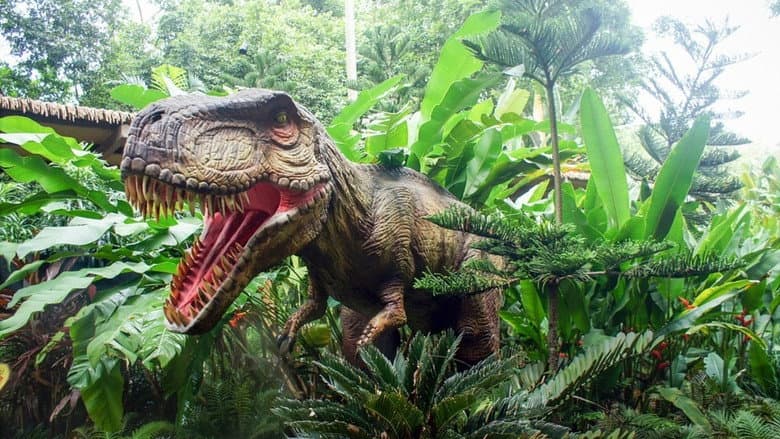 Backdrop from Prehistoric Park