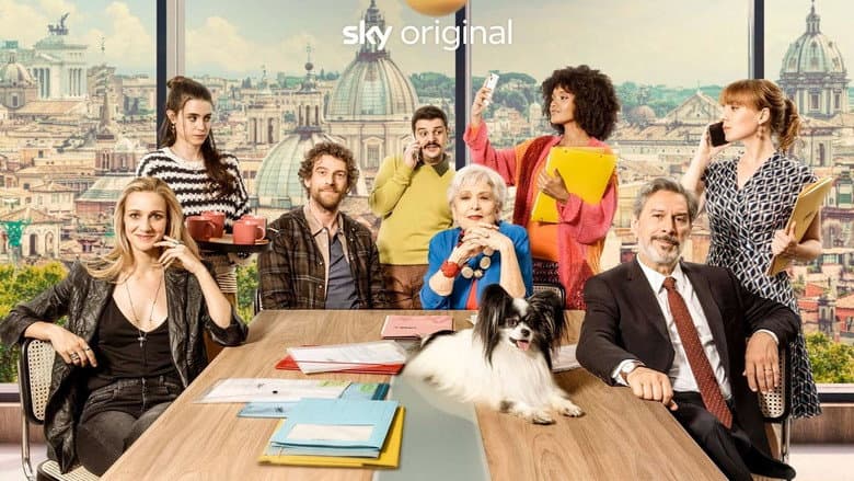 Backdrop from Call My Agent - Italia