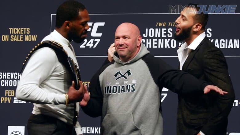 Backdrop from UFC 247: Jones vs. Reyes
