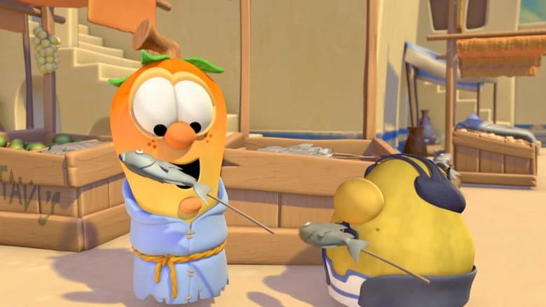 Backdrop from VeggieTales: Saint Nicholas - A Story of Joyful Giving