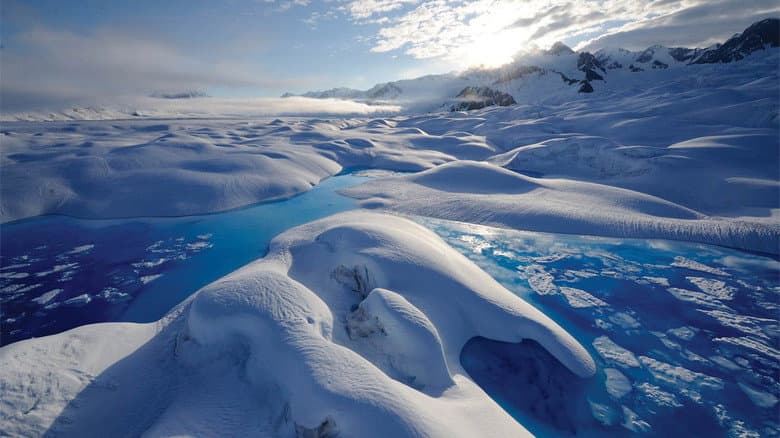 Backdrop from Climate Change: Our Planet - The Arctic Story