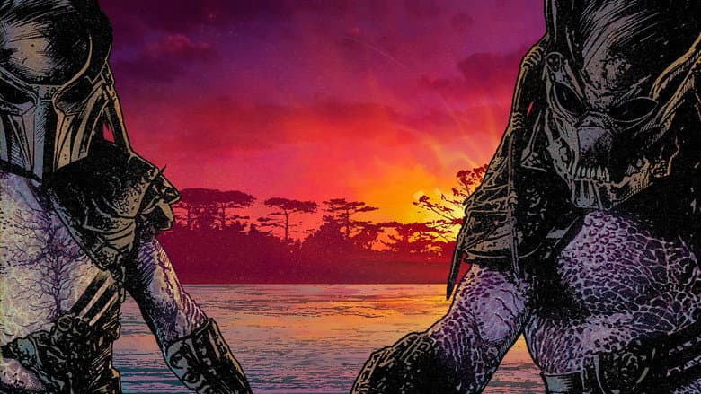 Backdrop from Predators: Crucified