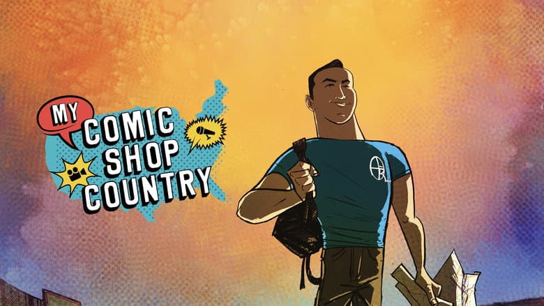 Backdrop from My Comic Shop Country