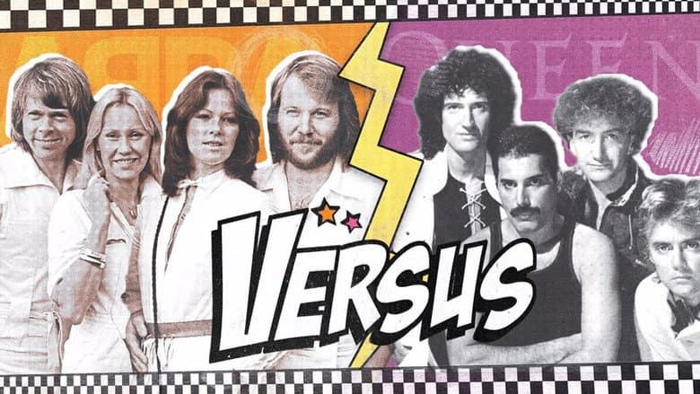 Backdrop from ABBA V Queen