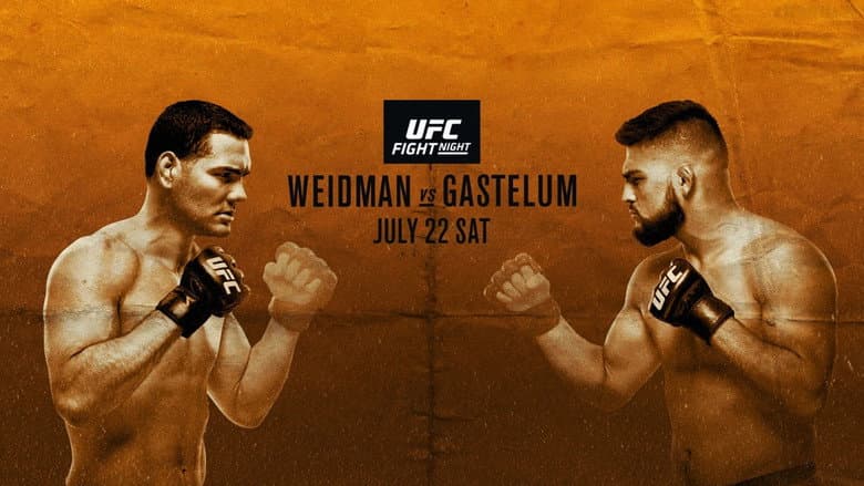 Backdrop from UFC on Fox 25: Weidman vs Gastelum