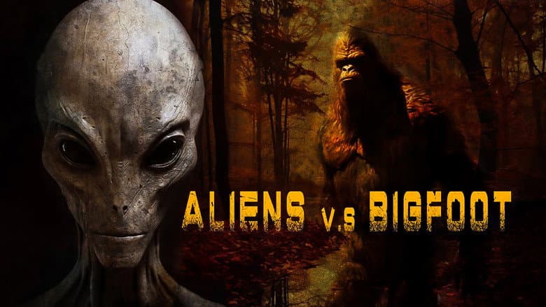 Backdrop from Aliens vs. Bigfoot