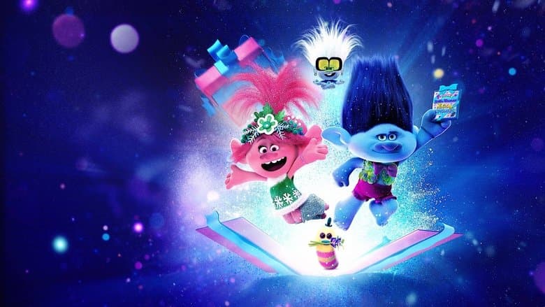 Backdrop from Trolls Holiday in Harmony
