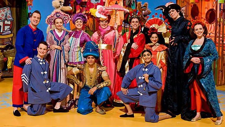 Backdrop from CBeebies Presents: Aladdin