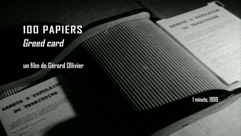 Backdrop from 100 papiers