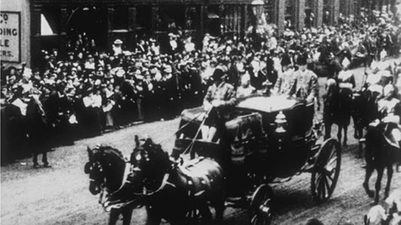 Backdrop from Procession to Princess Maud's Wedding