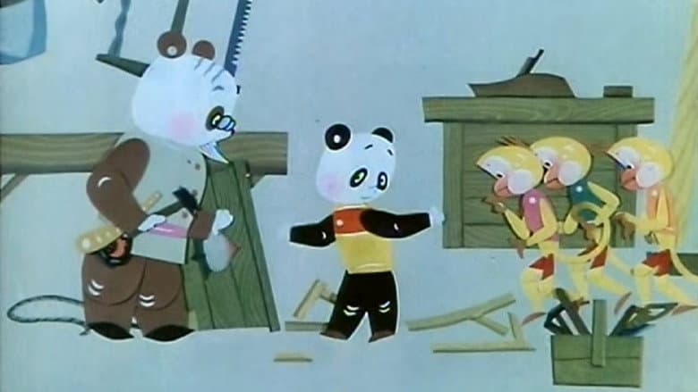 Backdrop from Little Panda Learns Carpenter