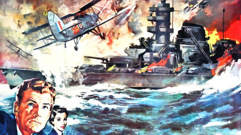 Backdrop from Sink the Bismarck!