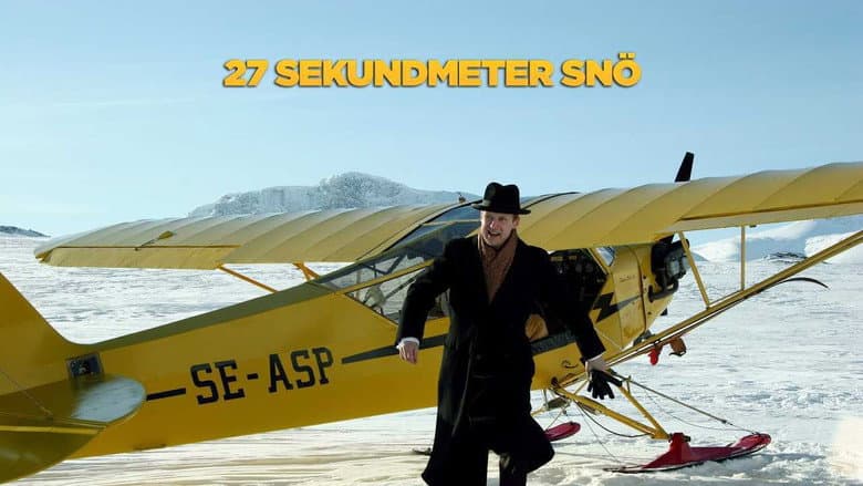 Backdrop from 27 sekundmeter snö
