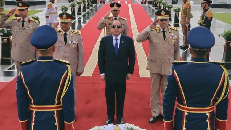 Backdrop from Sissi, nouveau pharaon d'Égypte