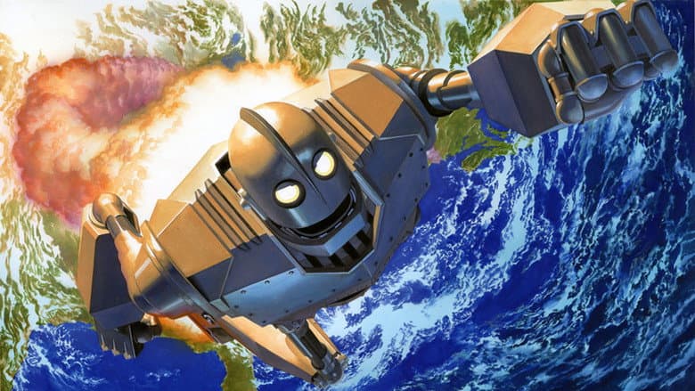 Backdrop from The Giant's Dream: The Making of the Iron Giant