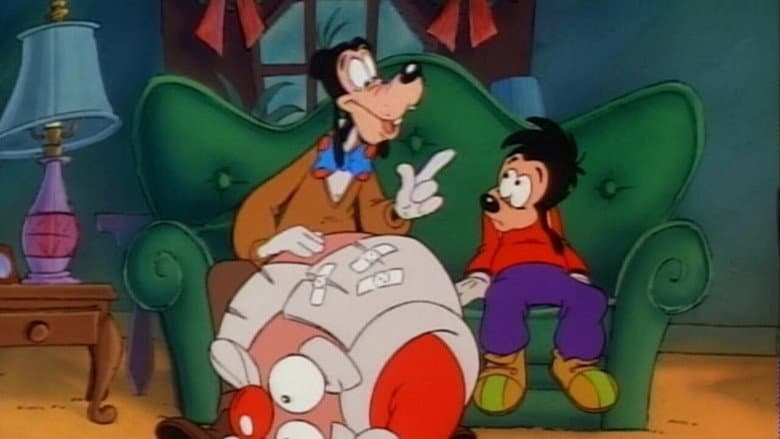 Backdrop from Goof Troop Christmas