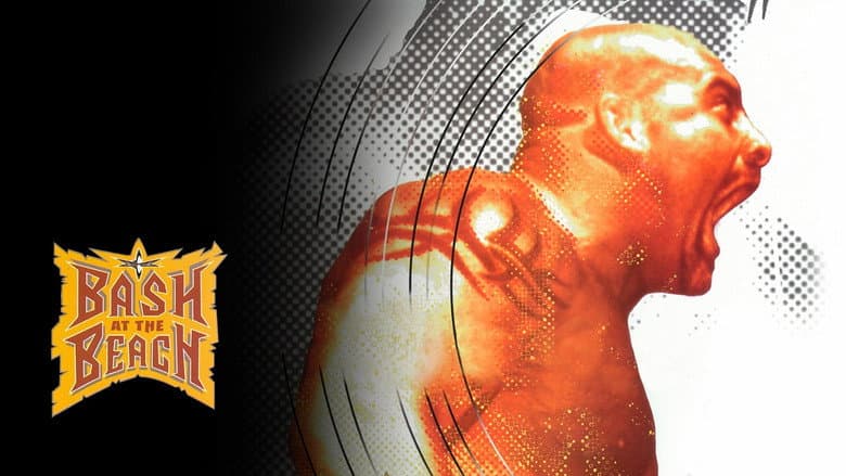 Backdrop from WCW Bash at the Beach 2000