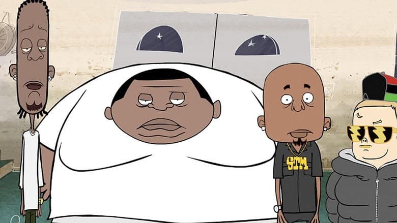 Backdrop from Freaknik: The Musical