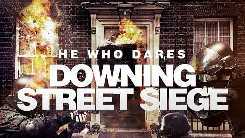 Backdrop from He Who Dares: Downing Street Siege