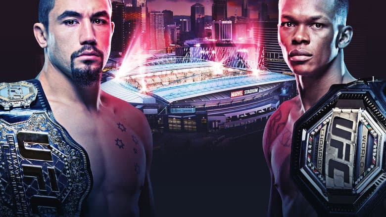 Backdrop from UFC 243: Whittaker vs. Adesanya