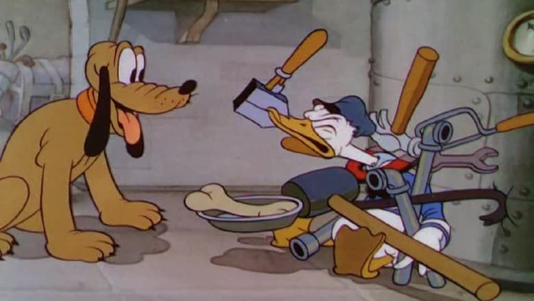 Backdrop from Donald and Pluto