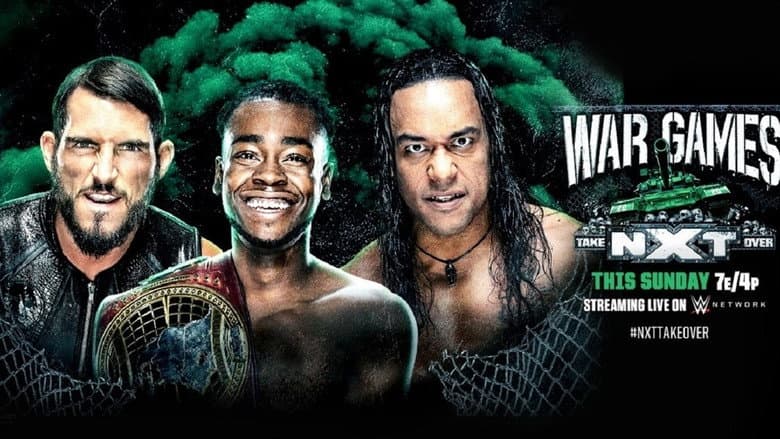 Backdrop from NXT TakeOver: WarGames 2020