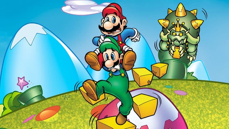 Backdrop from The Adventures of Super Mario Bros. 3