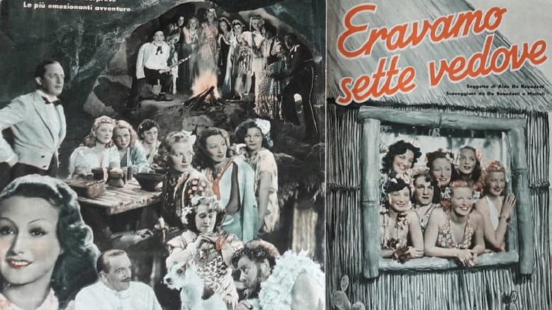 Backdrop from Eravamo sette vedove