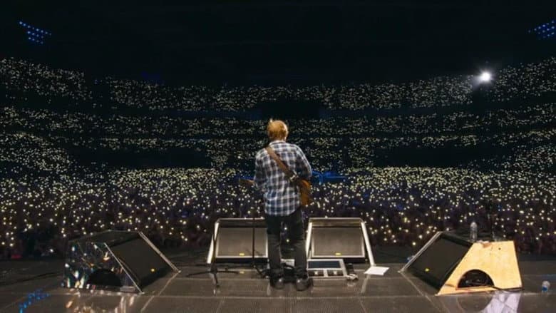 Backdrop from Ed Sheeran: Jumpers for Goalposts