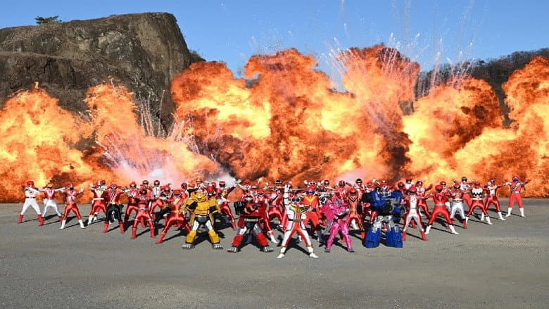 Backdrop from Kikai Sentai Zenkaiger The Movie: Red Battle! All Sentai Rally!!