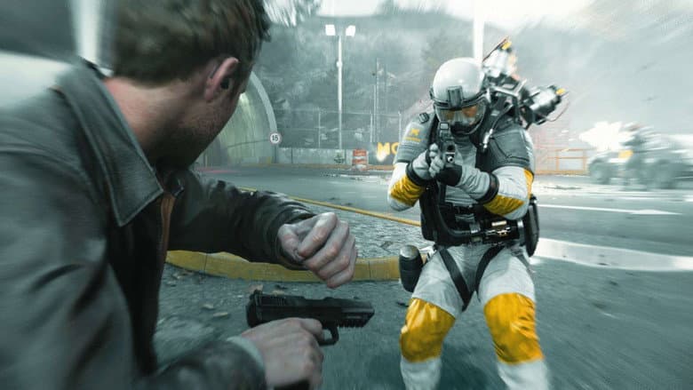 Backdrop from Quantum Break