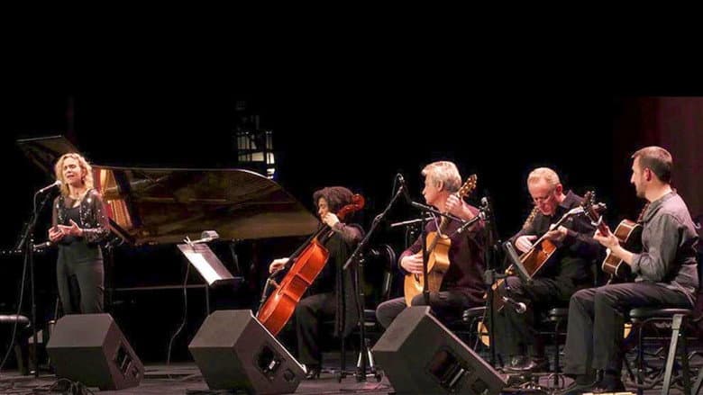 Backdrop from Windham Hill in Concert