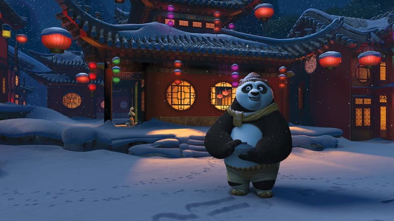 Backdrop from Kung Fu Panda Holiday