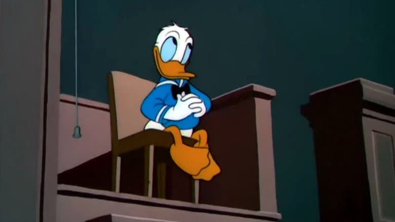 Backdrop from The Trial of Donald Duck