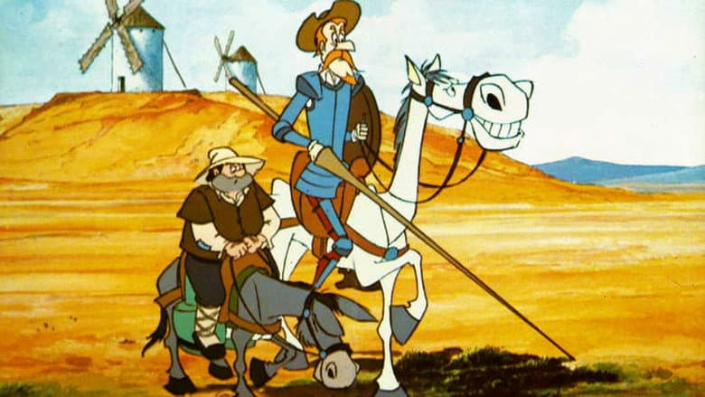 Backdrop from Don Quijote de la Mancha