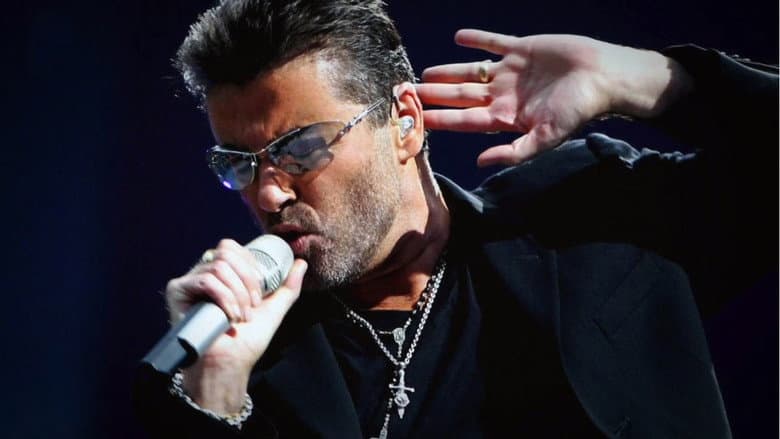 Backdrop from The Double Life of George Michael