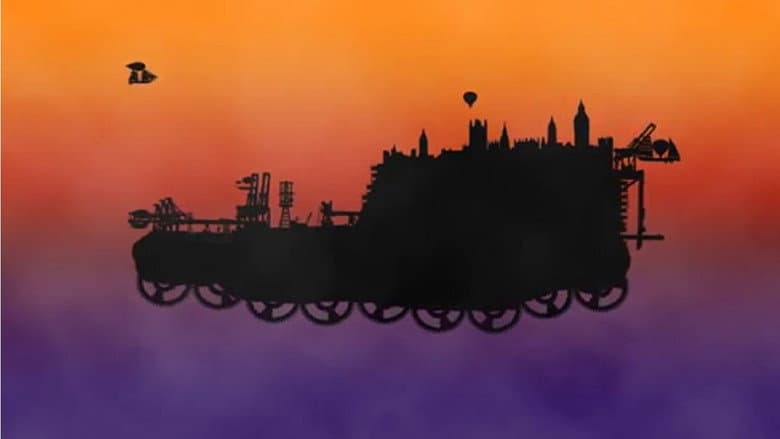 Backdrop from A Significantly Perilous Tale Which Involves Airships