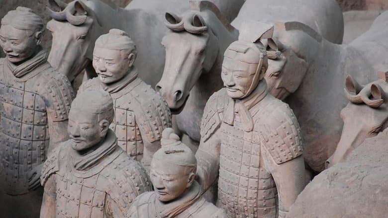 Backdrop from The First Emperor of China