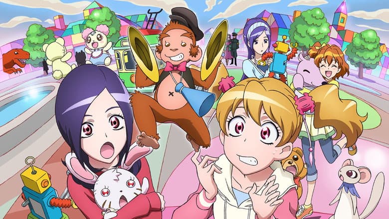Backdrop from Fresh Precure! Movie: The Kingdom of Toys has Lots of Secrets!?