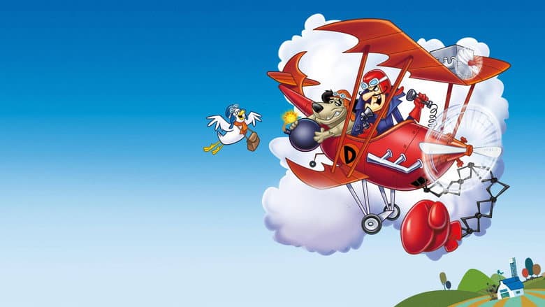 Backdrop from Dastardly and Muttley in Their Flying Machines