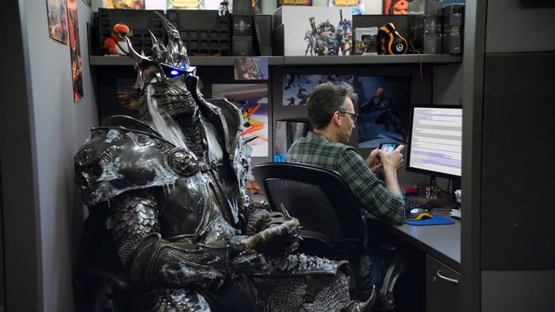 Backdrop from Hearthstone: The Lich King at Blizzard, Part 1
