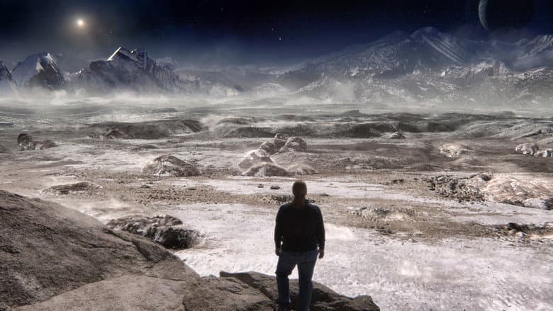 Backdrop from Pluto encounter