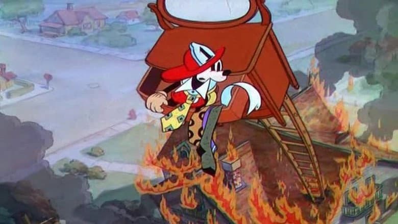 Backdrop from Mickey's Fire Brigade