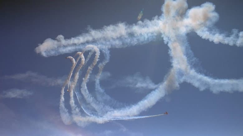 Backdrop from The Magic of Flight