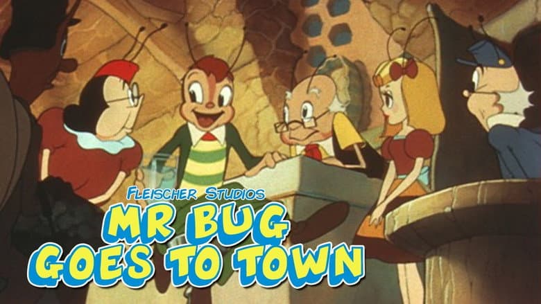 Backdrop from Mr. Bug Goes to Town