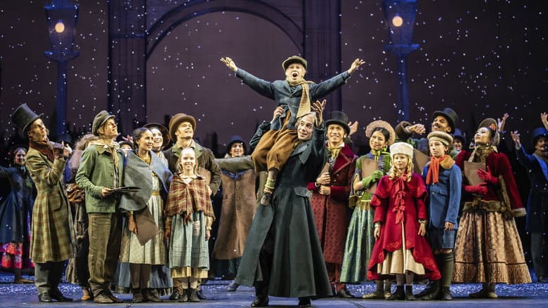 Backdrop from A Christmas Carol