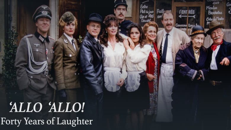 Backdrop from 'Allo 'Allo! Forty Years of Laughter