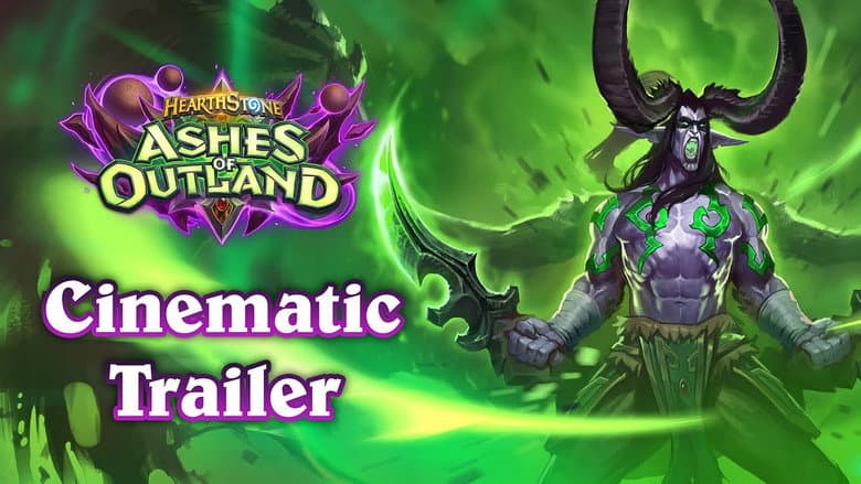 Backdrop from Hearthstone: Ashes of Outland