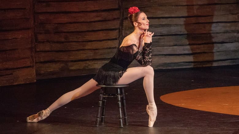 Backdrop from Bolshoi Ballet: Carmen Suite / Petrushka